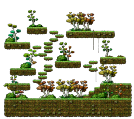 Rainbow Street: In a Small Forest from the MapleReverie GMS v28 client