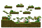 Rainbow Street: Snail Garden from the MapleReverie GMS v28 client
