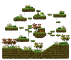 Rainbow Street: Hunting Ground Middle of the Forest II from the MapleReverie GMS v28 client
