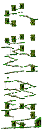 Victoria Road: The Forest North of Ellinia from the MapleReverie GMS v28 client