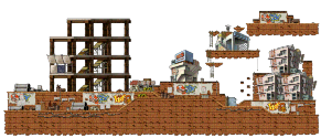 Victoria Road: Kerning City Construction Site from the MapleReverie GMS v28 client