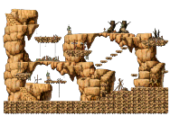 Warning Street: Deep Valley I from the MapleReverie GMS v28 client