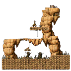 Warning Street: Perion Dungeon Entrance from the MapleReverie GMS v28 client