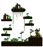 Dungeon: Damp Tree-Forest from the MapleReverie GMS v28 client