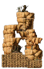 Hidden Street: Warrior's Rocky Mountain from the MapleReverie GMS v28 client