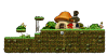 Maple Road: Mushroom Town from the MapleReverie GMS v28 client