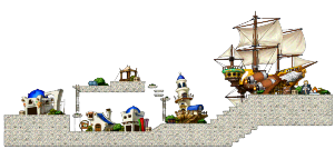 Maple Road: Southperry from the MapleReverie GMS v28 client