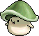 Green Mushroom from the MapleReverie GMS v28 client