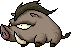 Wild Boar from the MapleReverie GMS v28 client