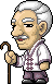 Mr. Goldstein from the MapleReverie GMS v28 client