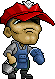 Trainer Bartos from the MapleReverie GMS v28 client