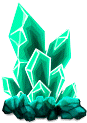 Sparkling Crystal from the MapleReverie GMS v28 client