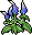 a pile of blue flowers from the MapleReverie GMS v28 client